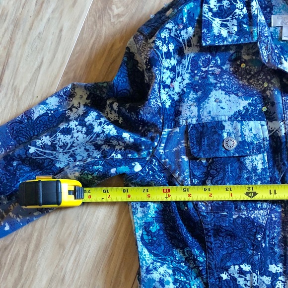 HP 🎉 Beautiful Colors in this tailored jacket🍁 - Picture 4 of 6